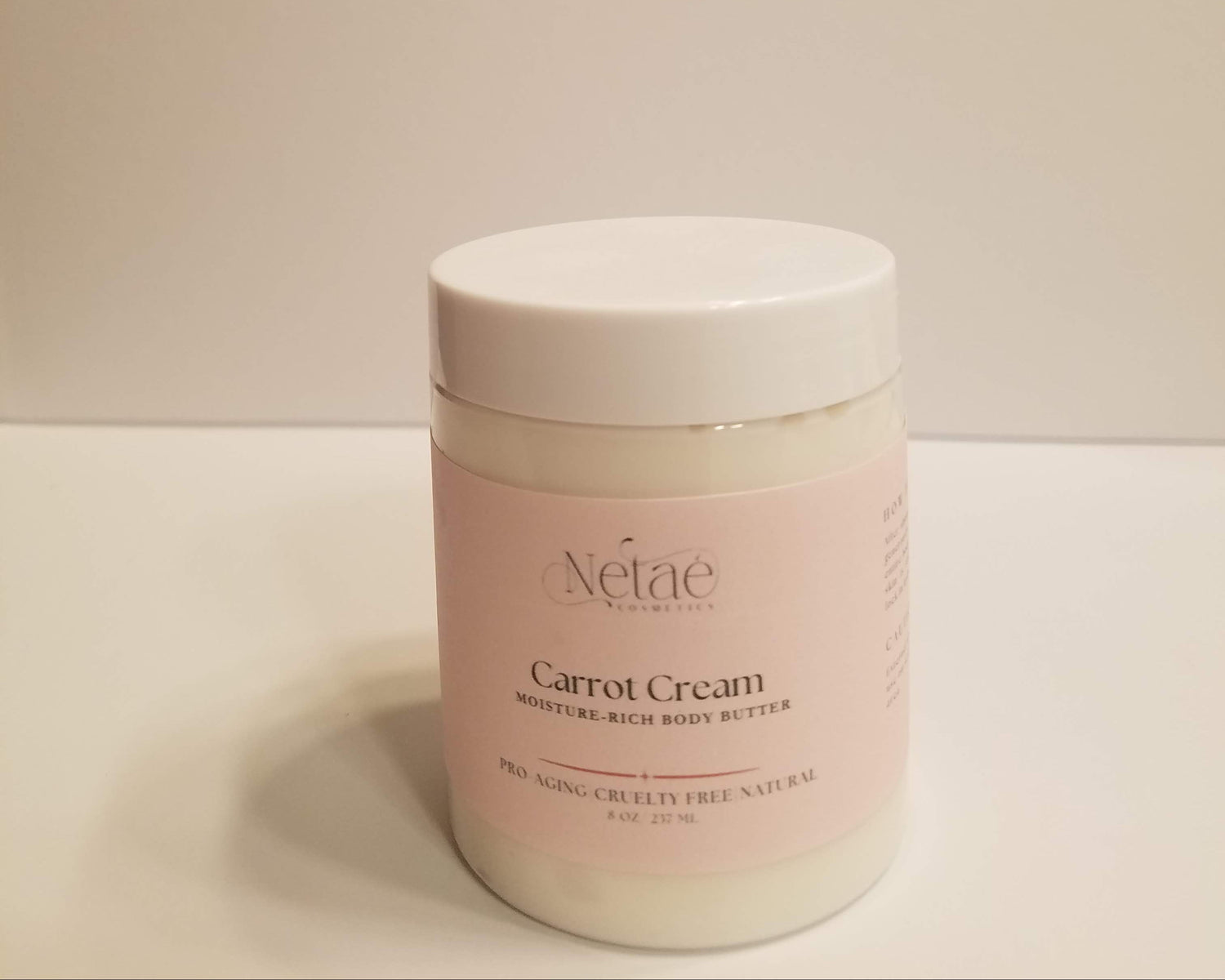 Carrot Cream Body Butter