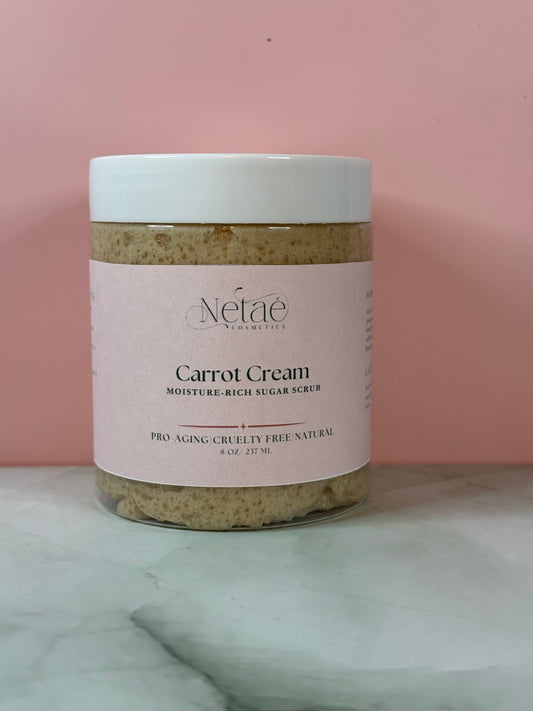 Carrot Cream Demerara Sugar Scrub